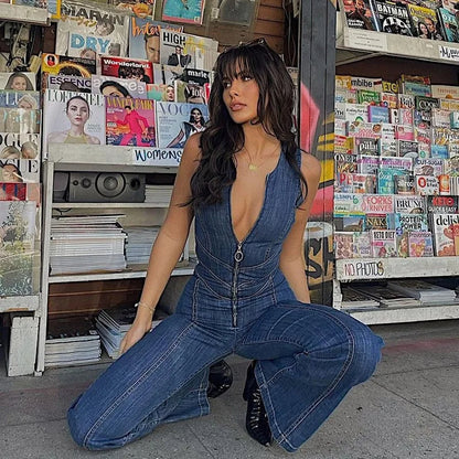 Solure™  Denim Jumpsuit