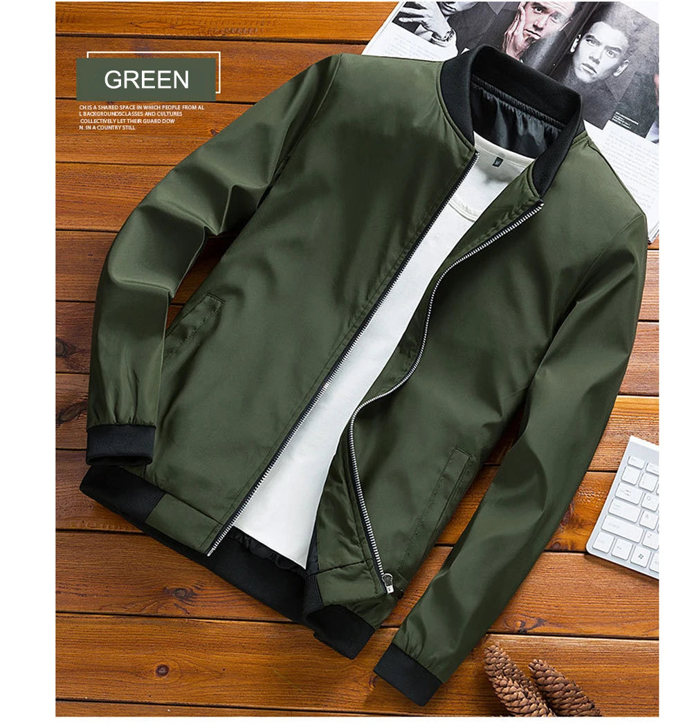 Men’s Classic Bomber Jacket