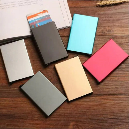 Slim Metal RFID Card Holder