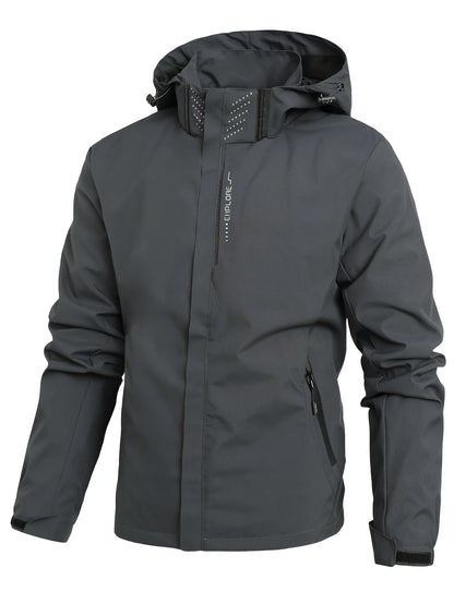 Men’s Waterproof Hooded Jacket