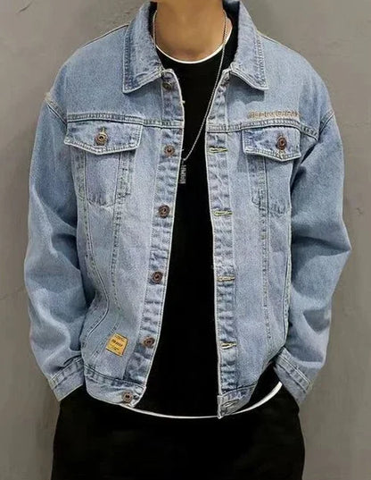 Vintage Black Washed Denim Jacket