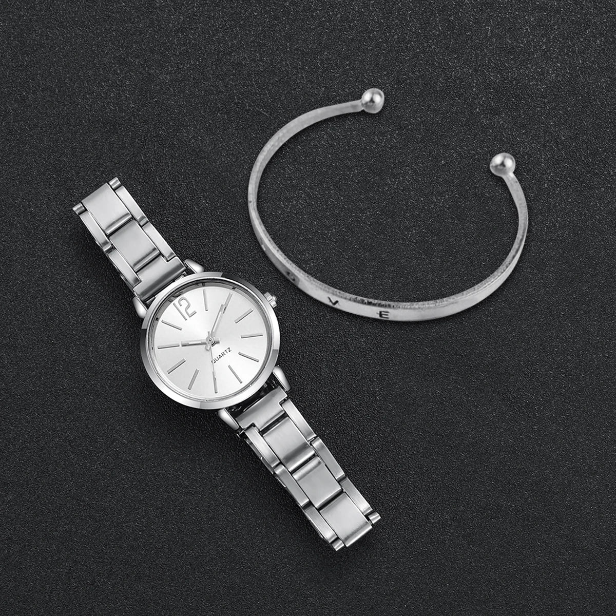 Women's Watch & Bracelet Set